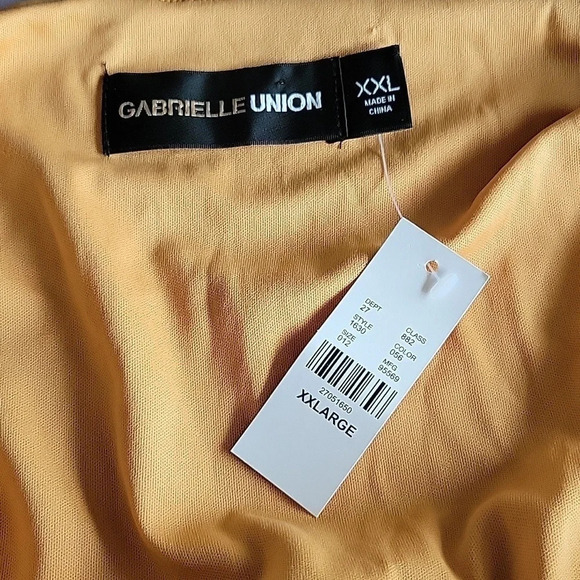 Lord & Taylor X Gabrielle Union Knot Front Shimmer Cropped Top XXL Baddie Summer - Picture 5 of 5